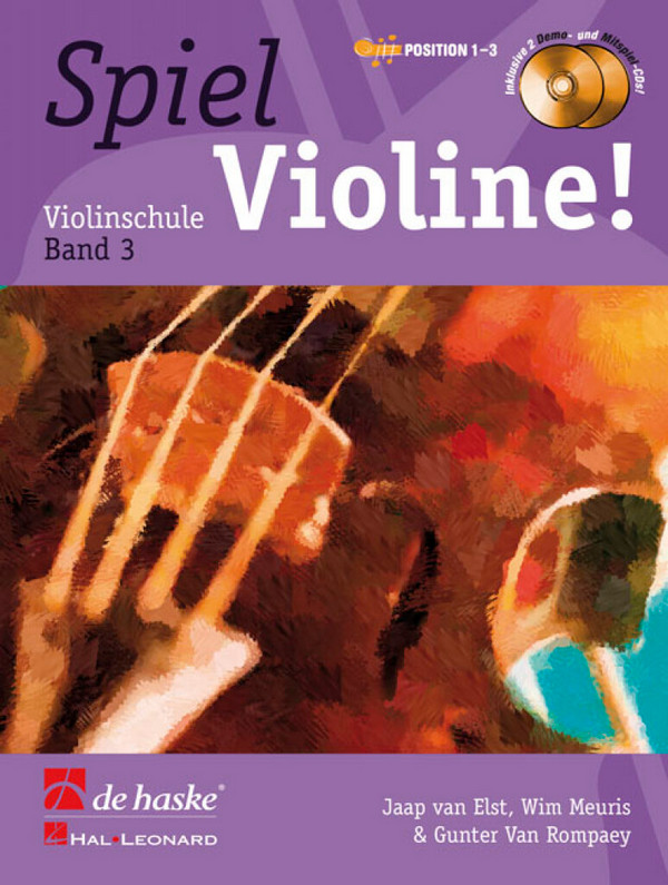 Vorderes Coverbild Spiel Violine Band 3 (+2 CD's)