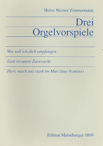 Vorderes Coverbild 3 Orgelvorspiele