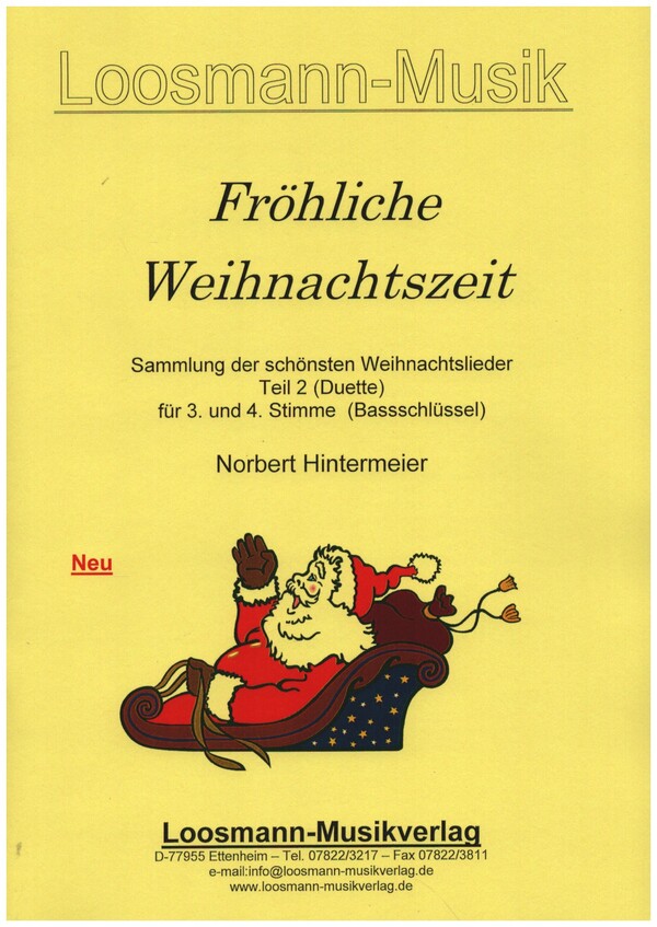 Vorderes Coverbild Fröhliche Weihnachtszeit Band 2 (Nr.26-45)