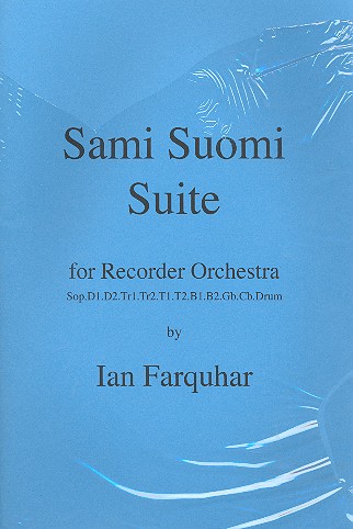 Vorderes Coverbild Sami Suomi Suite for recorder