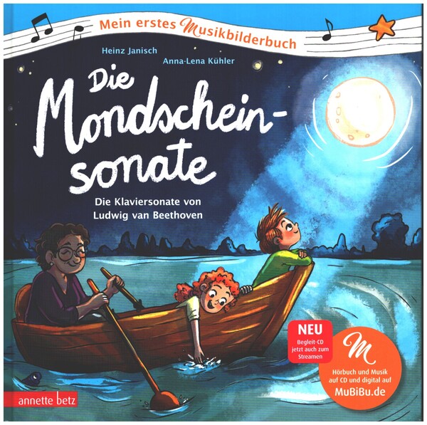 Vorderes Coverbild Die Mondscheinsonate (+CD)