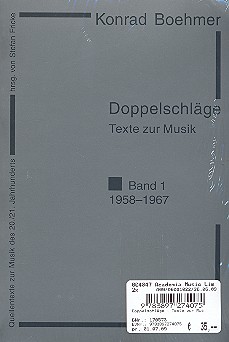 Vorderes Coverbild Doppelschläge Texte zur Musik Band 1 (1958-1967)