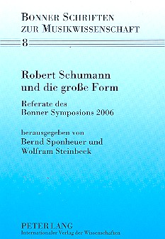 Vorderes Coverbild Robert Schumann und die große Form