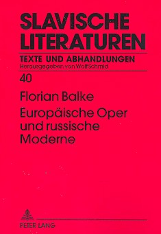 Vorderes Coverbild Europäische Oper und Russische Moderne