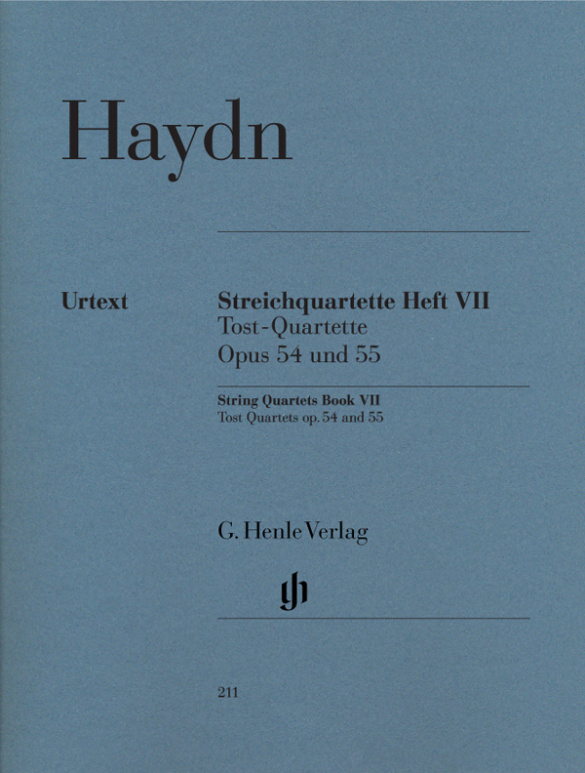 Vorderes Coverbild Streichquartette Band 7 op.54 und 55