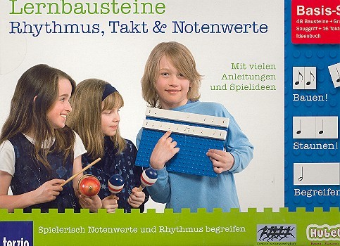 Vorderes Coverbild Lernbausteine Rhythmus, Takt und Notenwerte