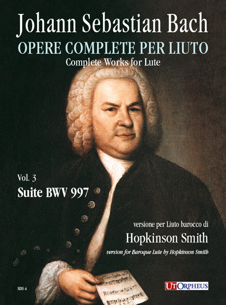 Vorderes Coverbild Suite BWV997 für Barocklaute