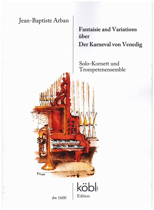 Vorderes Coverbild Fantaisie and Variations über "Der Karneval von Venedig"