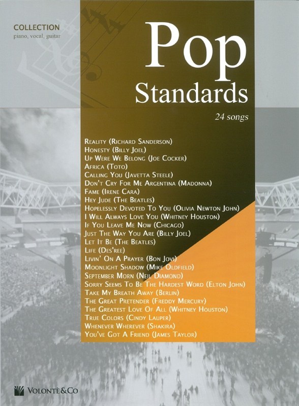 Vorderes Coverbild Pop Standards Collection