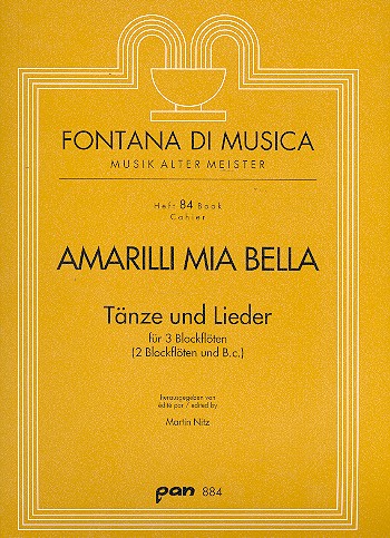 Vorderes Coverbild Amarilli mia bella