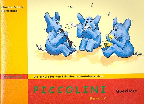 Vorderes Coverbild Piccolini Band 2 für Flöte