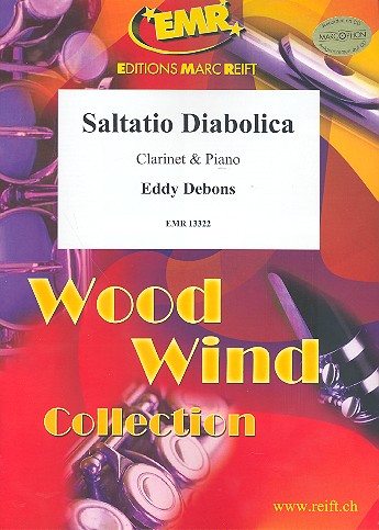 Vorderes Coverbild Saltation Diabolica für Klarinette und Klavier