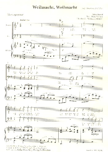 Vorderes Coverbild Weihnacht Weihnacht