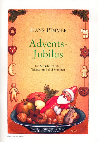 Vorderes Coverbild Advents-Jubilus für gem Chor,