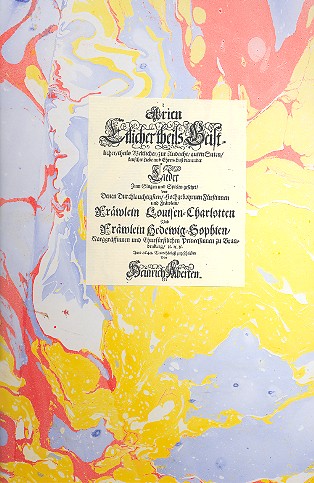 Vorderes Coverbild Arien und Lieder Band 1