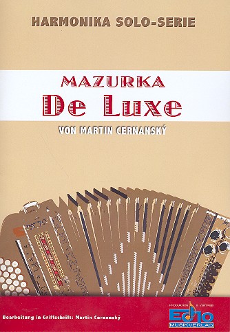 Vorderes Coverbild Mazurka de luxe für Steirische Harmonika