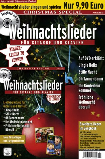 Vorderes Coverbild Weihnachtslieder (+DVD)