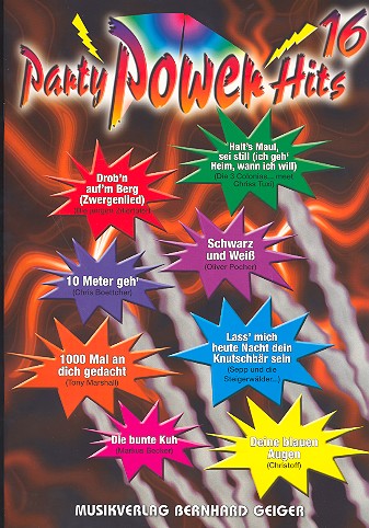 Vorderes Coverbild Party Power Hits Band 16: