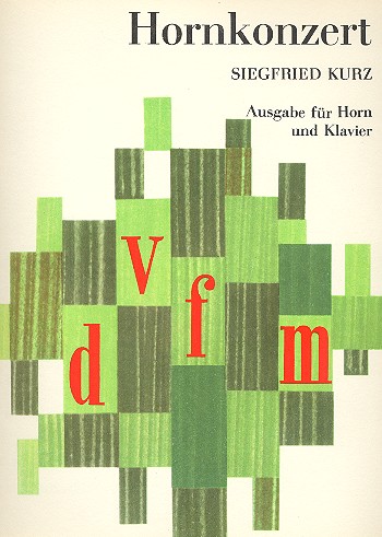 Vorderes Coverbild Konzert für Horn und Orchester