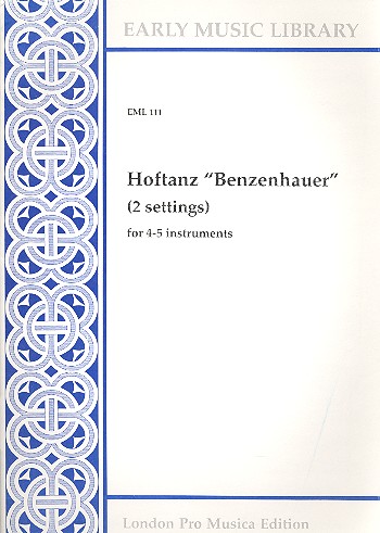 Vorderes Coverbild Hoftanz 'Benzenhauer' (2 settings)