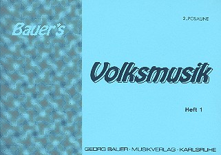 Vorderes Coverbild Bauers Volksmusik Band 1: