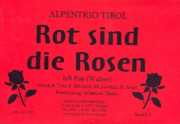 Vorderes Coverbild Rot sind die Rosen: