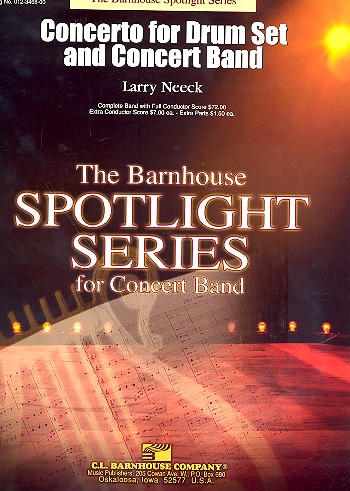 Vorderes Coverbild Concerto for Drum Set and concert band