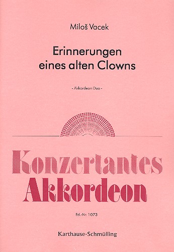 Vorderes Coverbild Erinnerungen eines alten Clowns