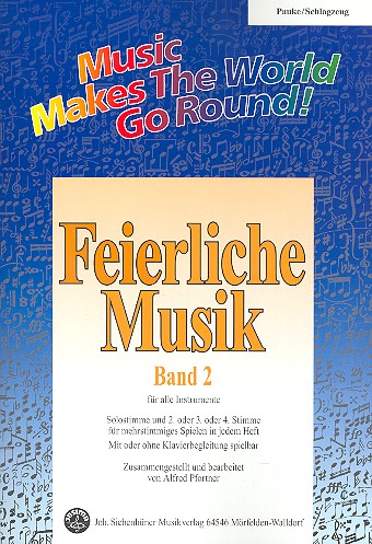 Vorderes Coverbild Feierliche Musik Band 2 für flexible Ensemble