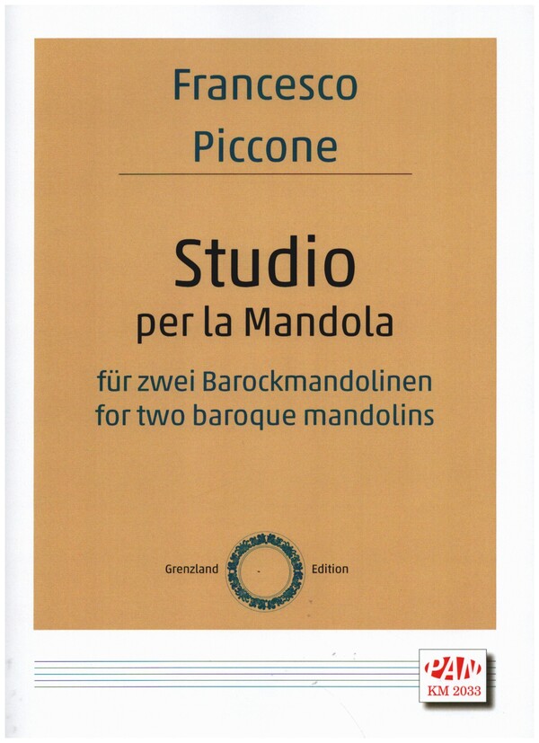 Vorderes Coverbild Studio per la Mandola