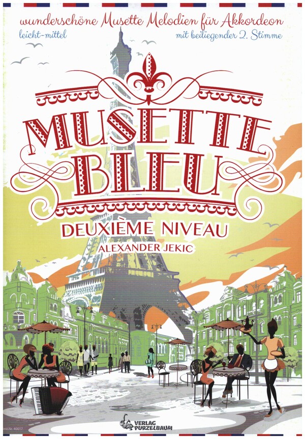 Vorderes Coverbild Musette Bleu - Deuxième Niveau