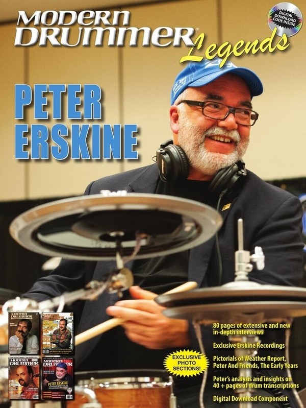 Vorderes Coverbild Modern Drummer Legends: Peter Erskine