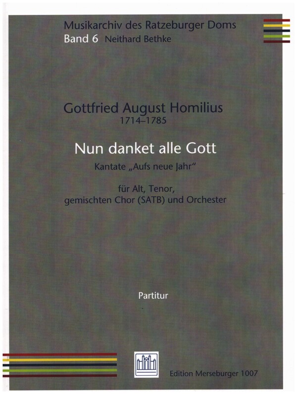 Vorderes Coverbild Nun danket alle Gott