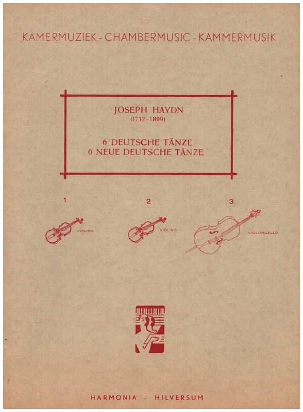 Vorderes Coverbild 6 deutsche Tänze