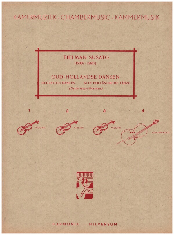 Vorderes Coverbild Alte holländische Tänze