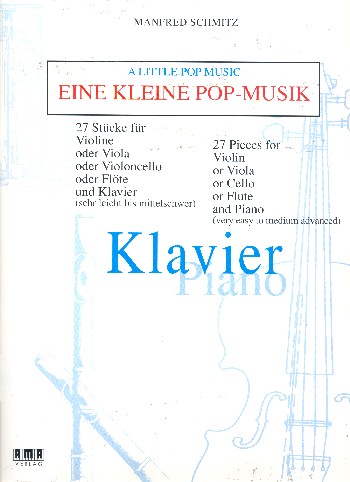 Vorderes Coverbild Eine kleine Pop-Musik für Viola und Klavier