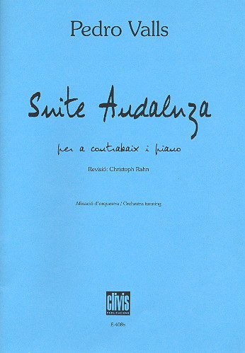 Vorderes Coverbild Suite Andaluza for double bass in