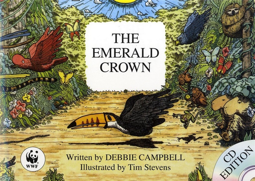 Vorderes Coverbild The Emerald Crown (+CD) for children's chorus