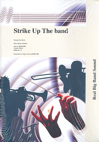 Vorderes Coverbild Strike up the Band for concert band