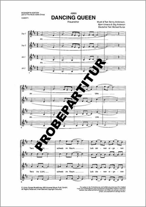 Vorderes Coverbild Dancing Queen