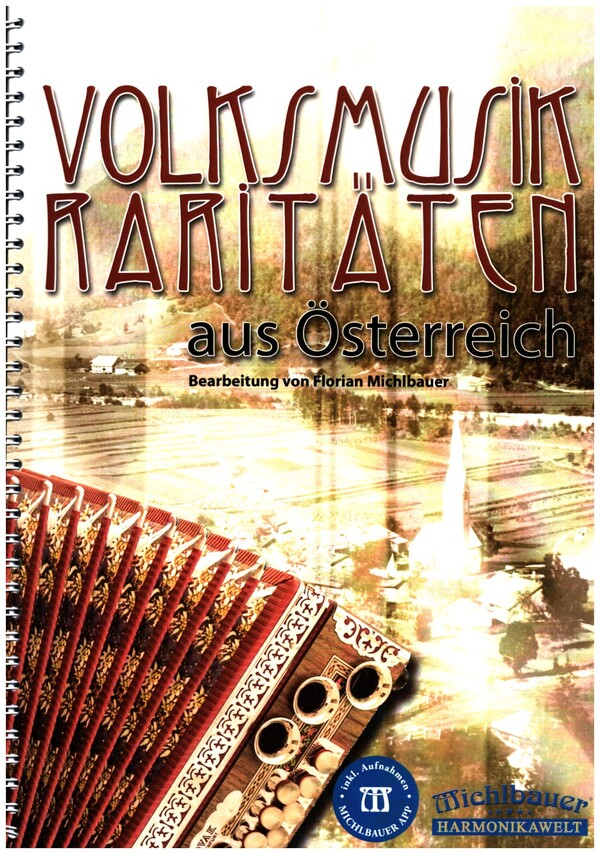 Vorderes Coverbild Volksmusik-Raritäten aus Österreich (+App)