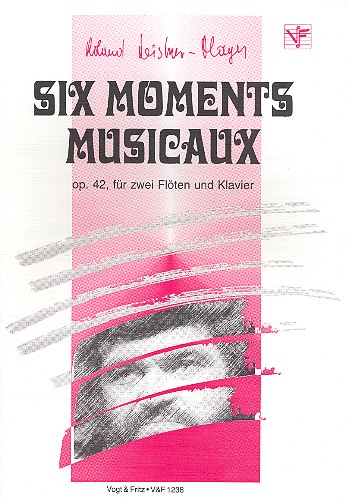 Vorderes Coverbild 6 Moments musicaux op.42 für