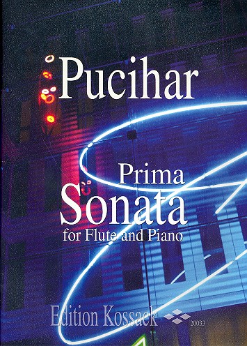 Vorderes Coverbild Sonate Nr.1 op.3 für Flöte und Klavier