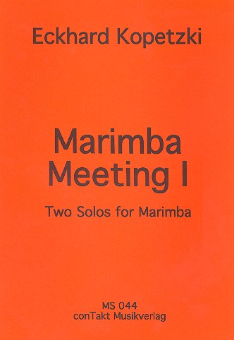 Vorderes Coverbild Marimba Meeting Band 1 für Marimbaphon