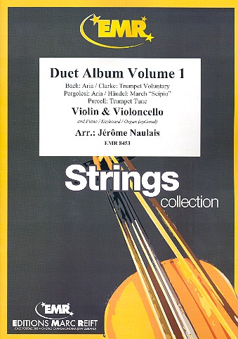 Vorderes Coverbild Duet Album vol.1 for violin and violoncello