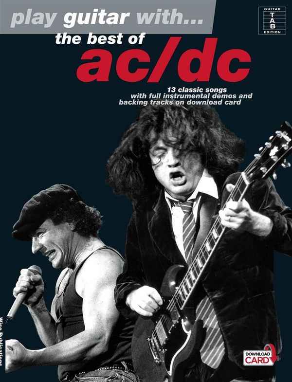 Vorderes Coverbild Play Guitar with the Best of AC/DC (+Online Audio):