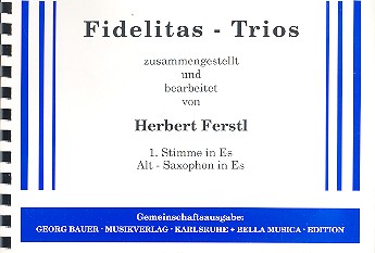 Vorderes Coverbild Fidelitas-Trios 1. Stimme in Es