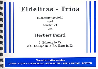 Vorderes Coverbild Fidelitas-Trios 2. Stimme in Es