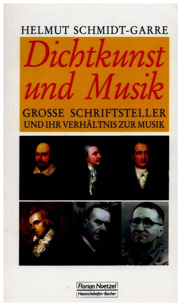 Vorderes Coverbild Dichtkunst und Musik