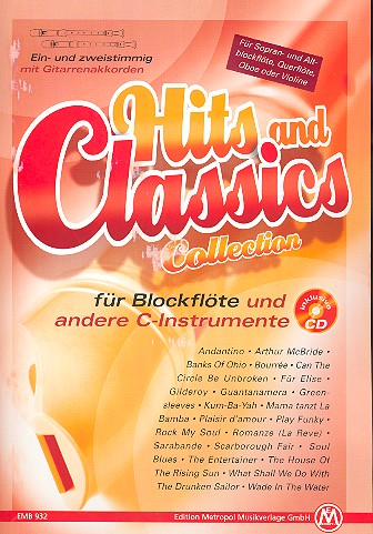 Vorderes Coverbild Hits and Classics Collection (+CD)